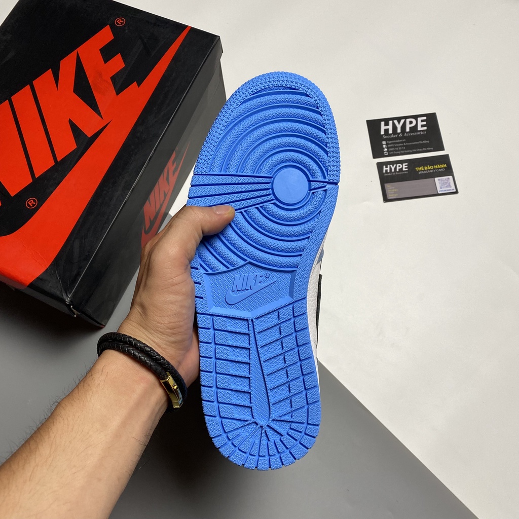 Giày Jordan 1 High Retro University Blue  - Hype Sneaker | Phiên bản High Quality