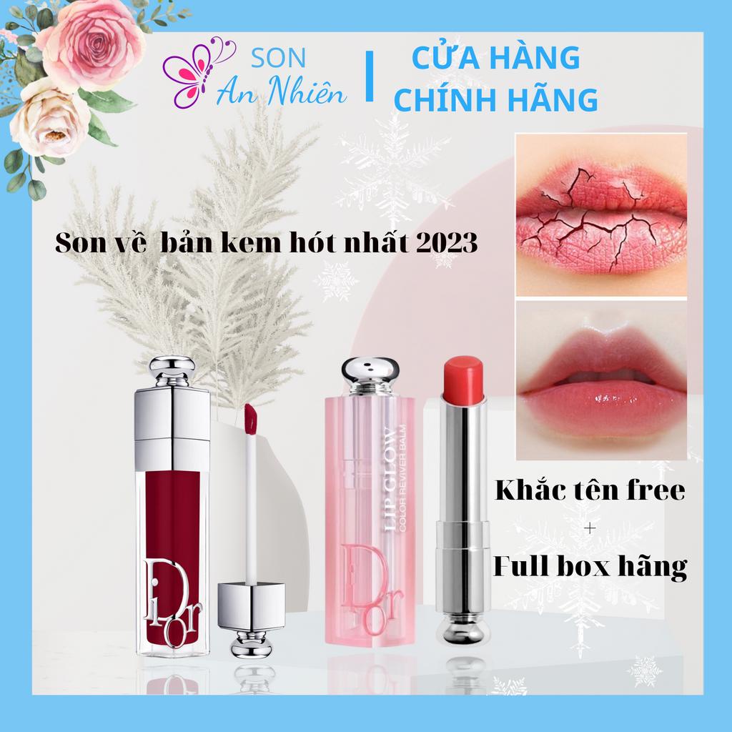 Son Dưỡng Dior Addict Lip Glow mẫu mới nhất 2021_ Son kem mẫu mới Tatto_ Tiệm son An Nhiên