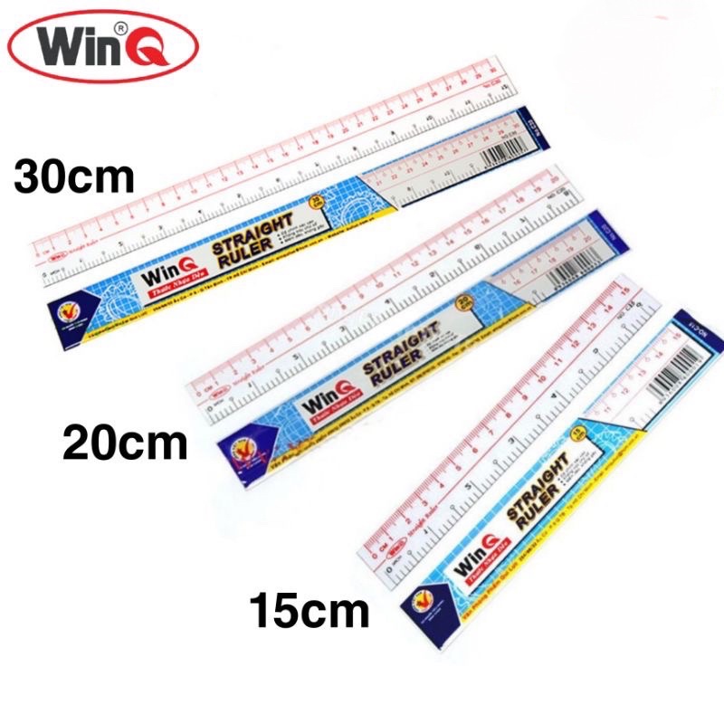 Thước dẻo WinQ 15cm 20cm  30cm