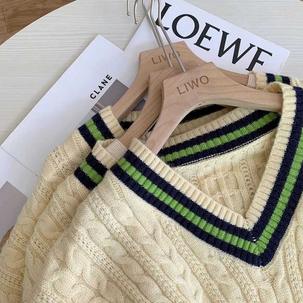 Áo Len Dáng Gile Dài  Học Sinh Thờii Trang Dành Cho Nam Nữ