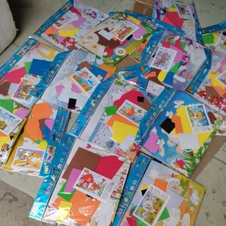 combo 50tranh dán xốp