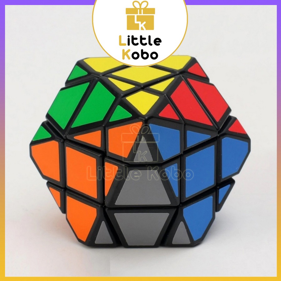 Rubik DianSheng 6-Corner Hexagonal Dipyramid Rubic Biến Thể 12 Mặt Đồ Chơi Trí Tuệ Trẻ Em Phát Triển Tư Duy