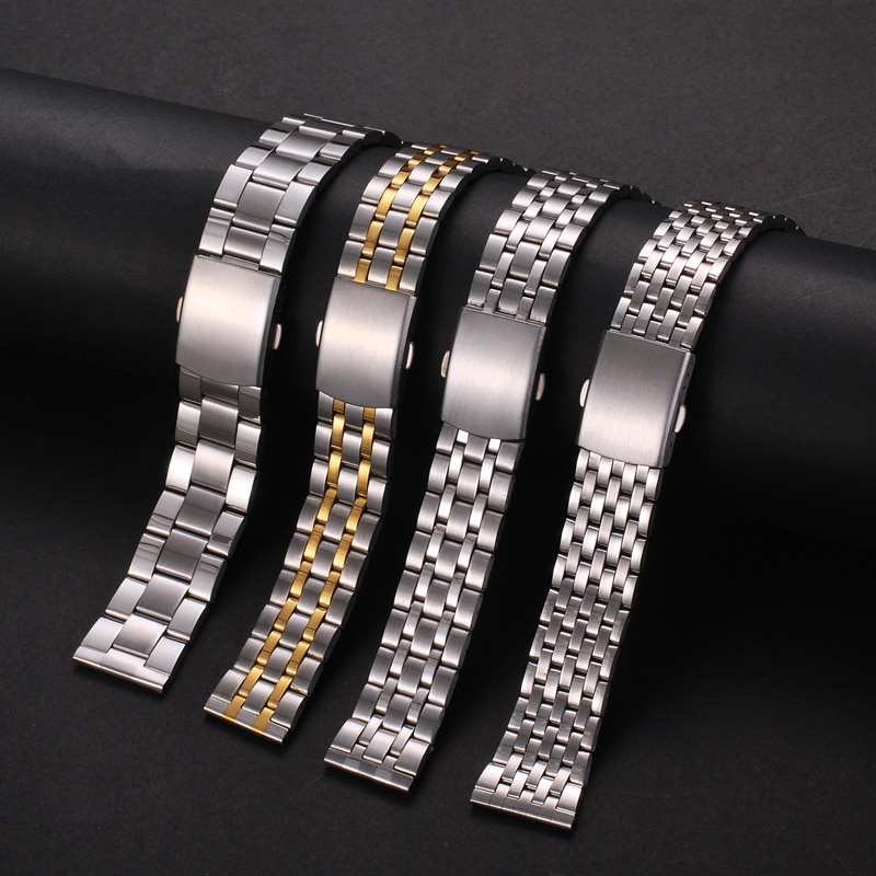 Dây đồng hồ đeo tay bằng thép không gỉ 18mm 22mm 20mm 202