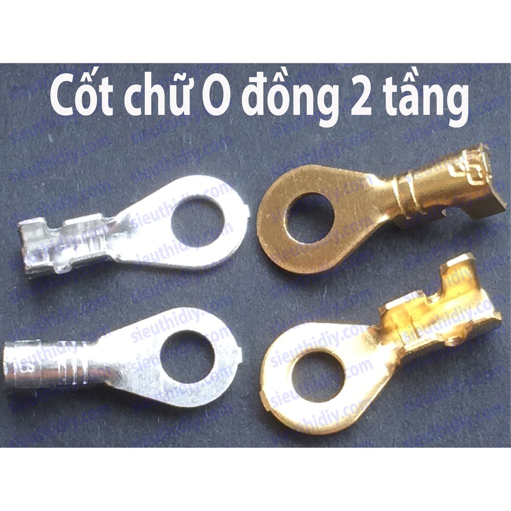 Cốt tròn Đồng bắt vít M4M5M6 lỗ 4.2-6.2mm dày 0.4-1mm