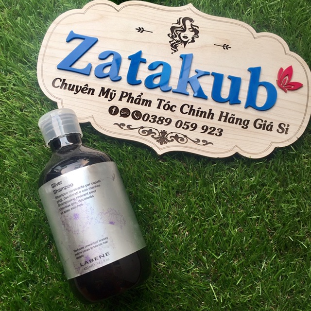 Dầu gội tím LABENE Silver Shampoo GIỮ MÀU KHỬ VÀNG 300ml