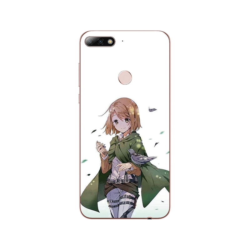 Attack on Titan Cartoon Phone Case For ZTE Blade V7 V8 Lite Max Mini V9 V10 Vita silicone Cover