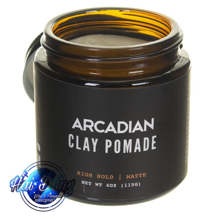 [CHÍNH HÃNG 100%] Sáp vuốt tóc Arcadian Clay Pomade - Nhập Mỹ