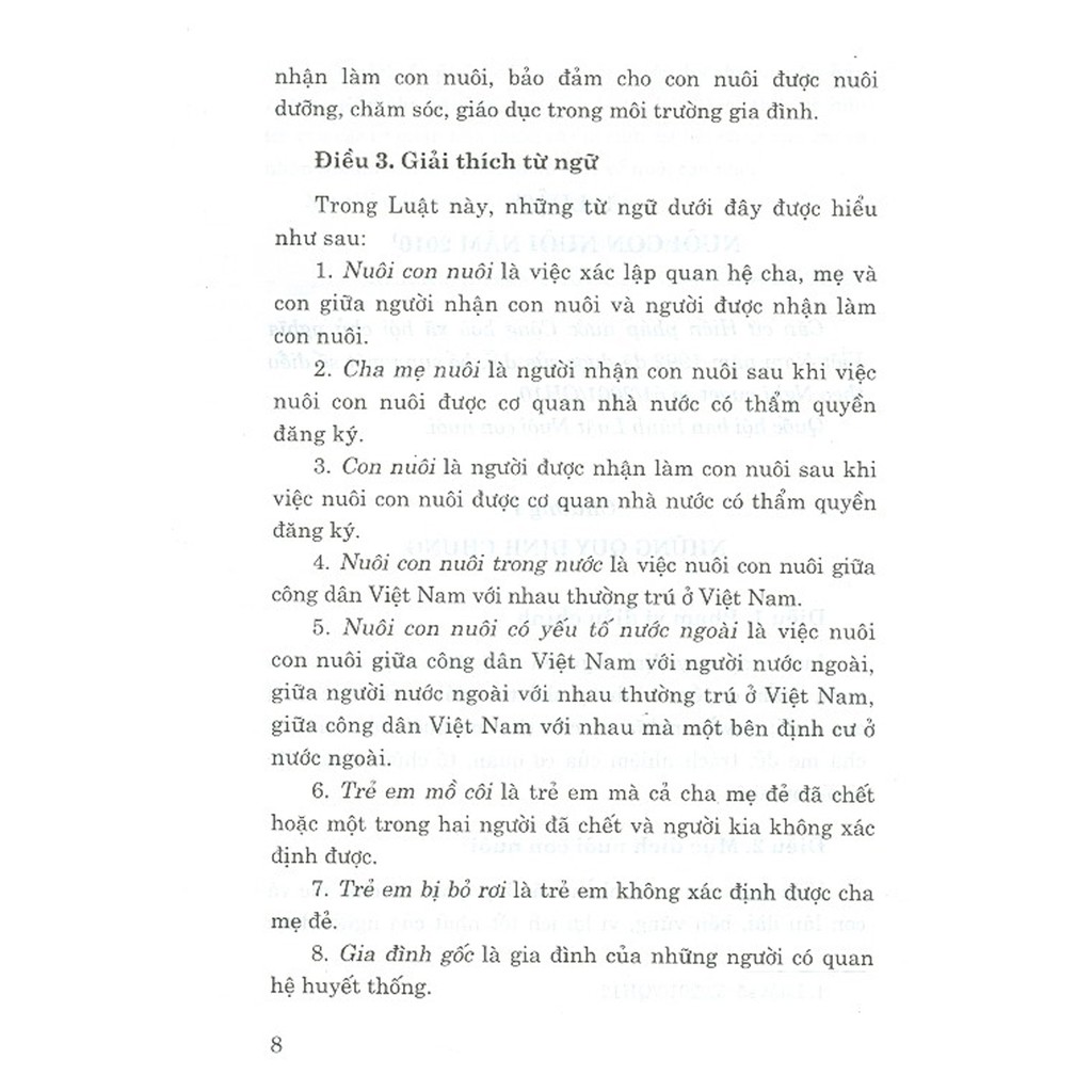 Sách - Luật Nuôi Con Nuôi (Hiện Hành) Và Văn Bản Hướng Dẫn Thi Hành | WebRaoVat - webraovat.net.vn