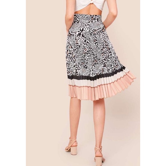 Chân váy xếp ly Topshop Pleated Skirt