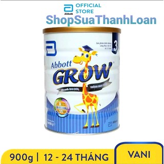 [HSD T3-2025] Sữa Bột Abbott Grow 3 Hộp 900g.