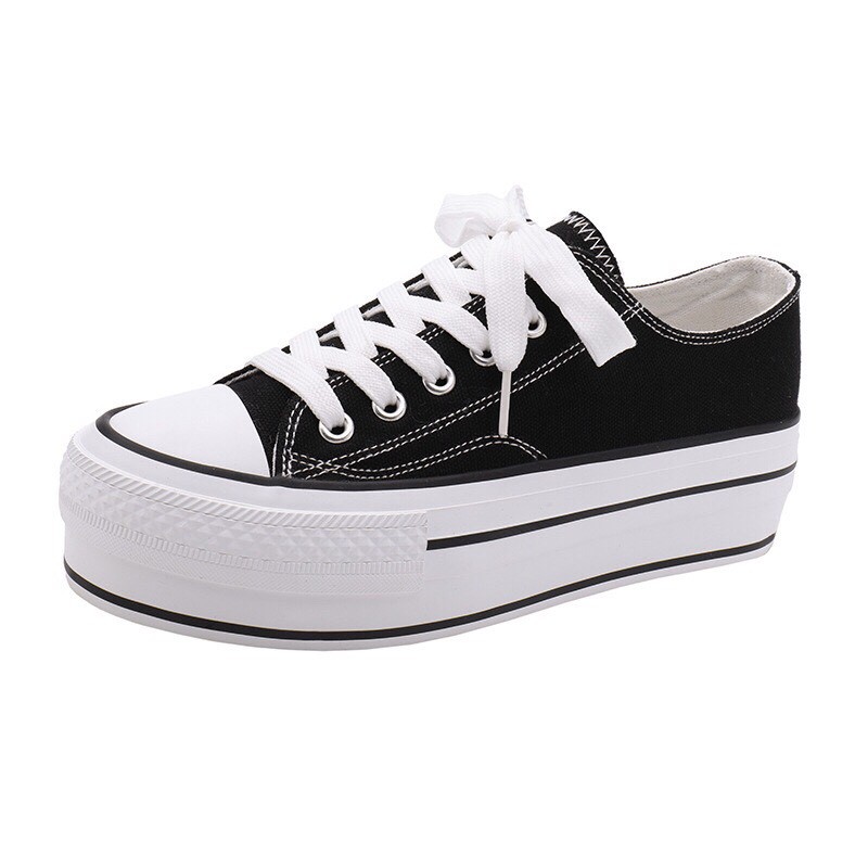 Giày thể thao và Sneakers nữ 2 màu đế 3cm h87