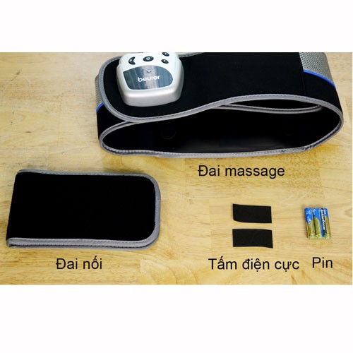 Đai massage giảm đau lưng Beurer EM38
