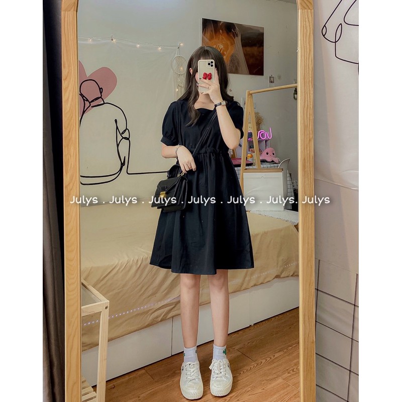 [Mã SKAMA06 giảm 8% tối đa 50K đơn 250K] VÁY thô tay bồng rút eo (ảnh thật shop chụp kèm VIDEO) | BigBuy360 - bigbuy360.vn