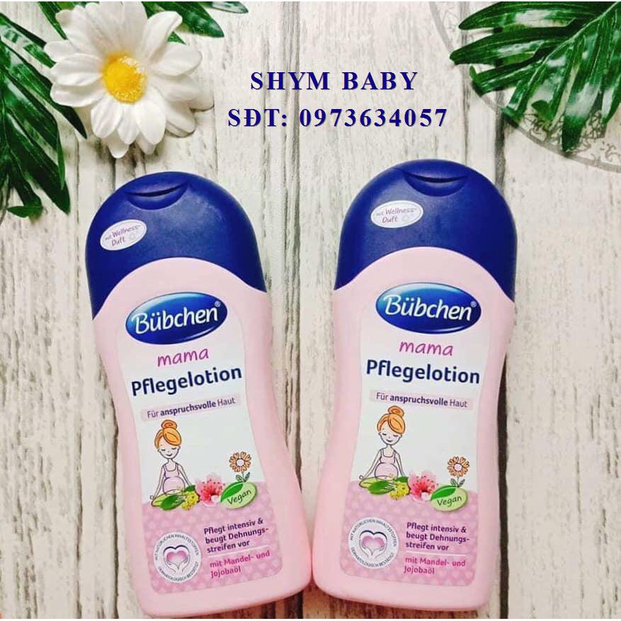 Dưỡng thể Bubchen mama cho mẹ bầu