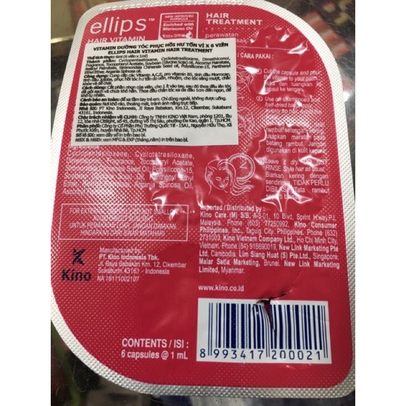 Ellips hair Vitamin - Viên dưỡng phục hồi tóc