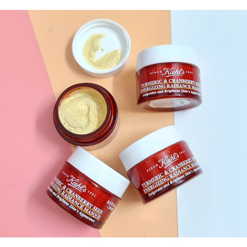 MẶT NẠ KIEHLS NGHỆ VÀ HẠT VIỆT QUẤT