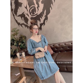 ĐẦM SUÔNG DENIM XINH XẮN