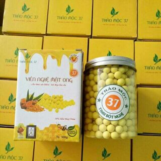 Viên tinh bột nghệ mật ong 37...