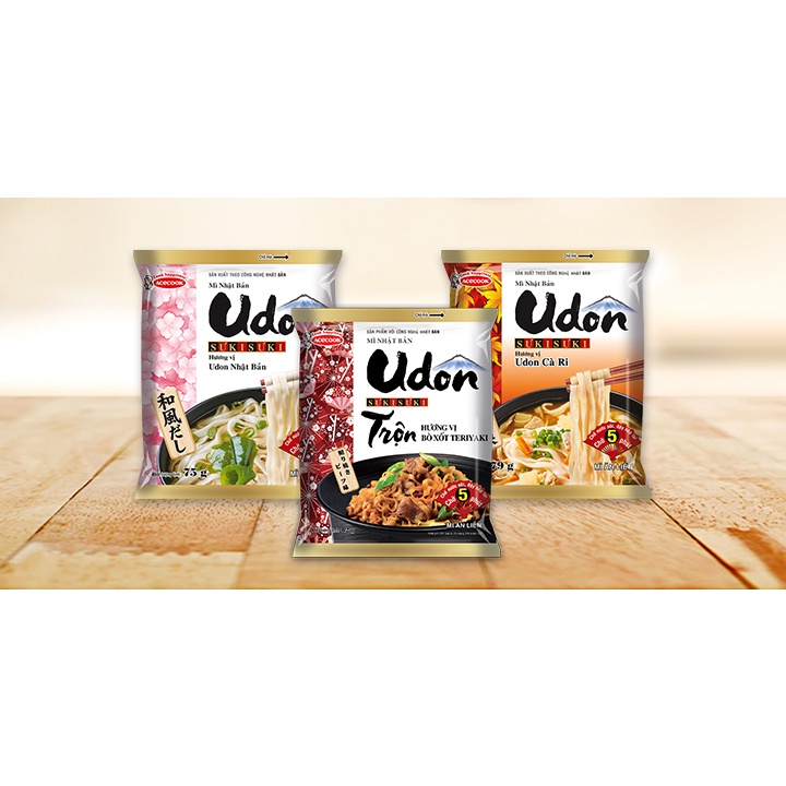 Mì Udon Sưkisưki Acecook gói 75g