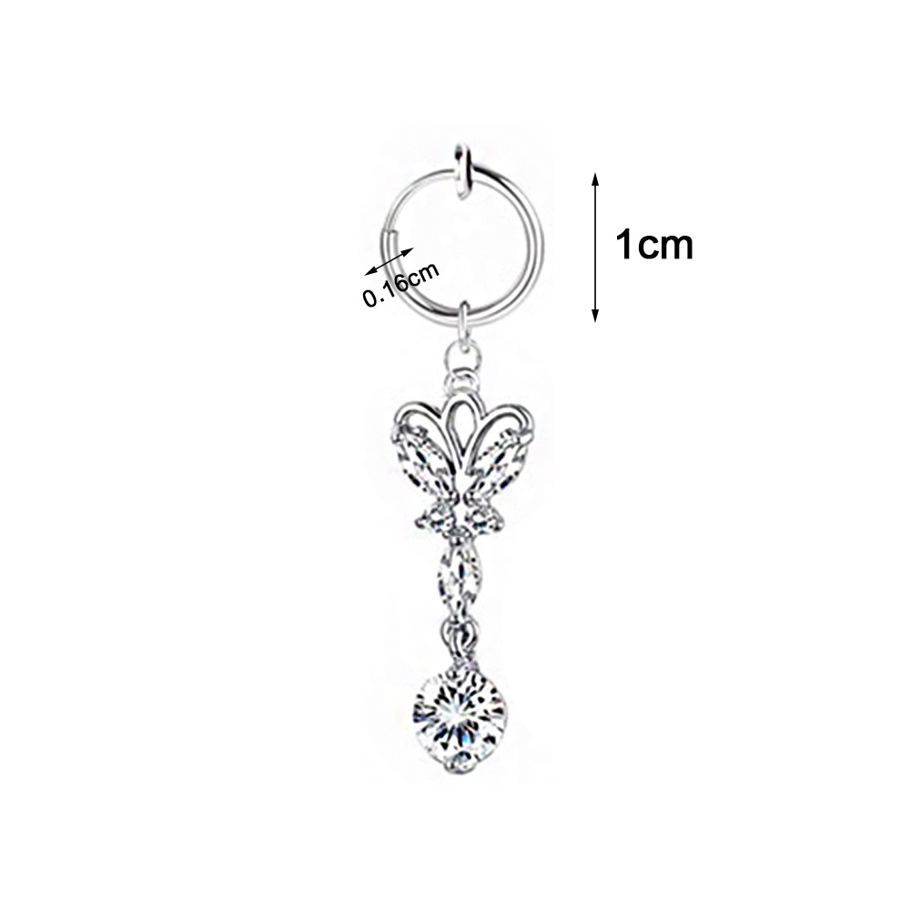 Khuyên Xỏ Rốn Đính Đá Thời Trang Cá Tính