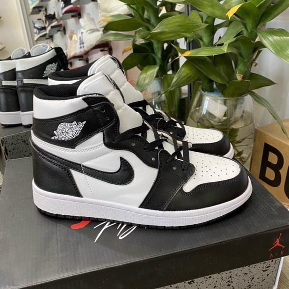 Giày Air Jordan 1 Retro High Dark Mo_cha, Giày JORDAN PANDA 1;1, Giày Thể Thao Jordan cao cổ Đen Trắng nam nữ hot hit