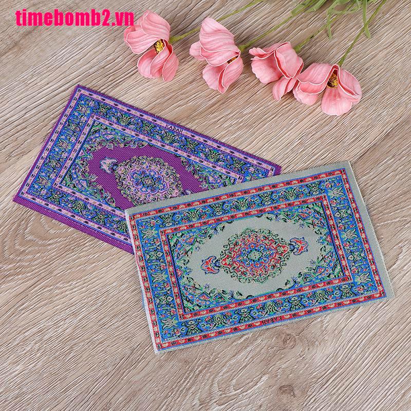 Thảm Lót Sàn Mini Cho Nhà Búp Bê Tỉ Lệ 1: