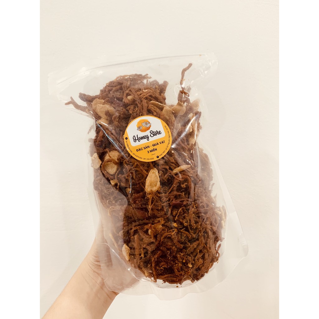 HEO KHÔ CHÁY TỎI 500G