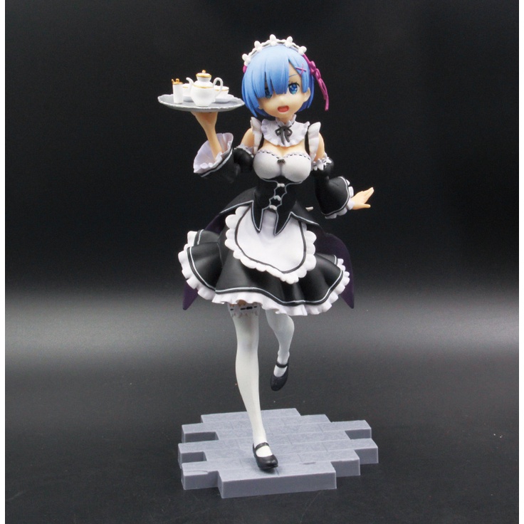 Mô Hình Nhân Vật Rem Ram Trong Re: Zero Starting Life in Another World 21cm