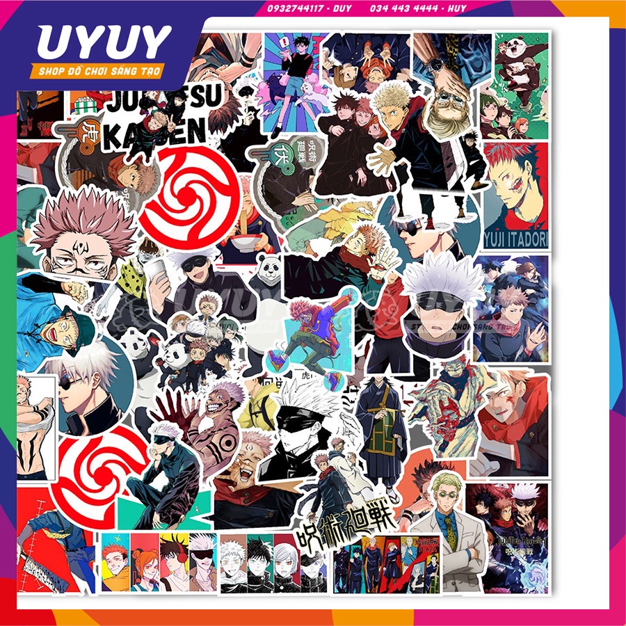 Sticker Nhiều Chủ Đề Dễ Thương Trang Trí, Dán Nón BH, Valy, Laptop,...