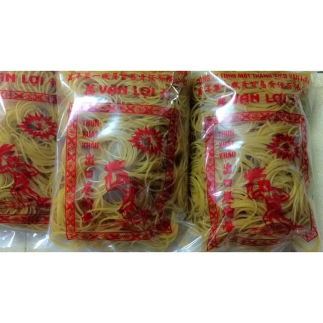 Chun, Thun, Nịt của Vạn Lợi xuất khẩu hàng dai ko dễ đứt dùng để buộc tiền, buộc hàng, dùng trong nghành tóc