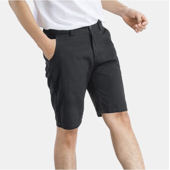 Quần đùi nam VERATINO ôm dáng chất kaki dày dặn