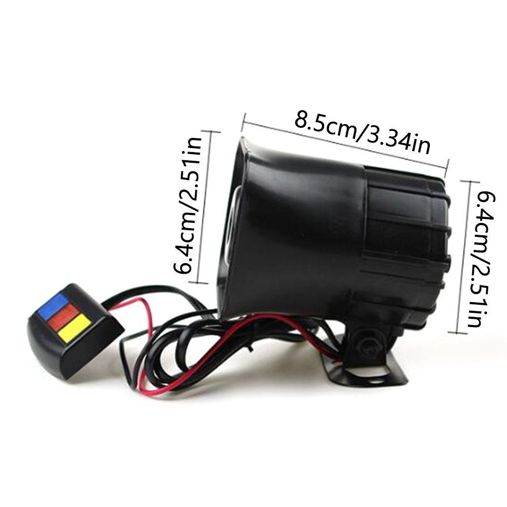 Loa Khuếch Đại Âm Thanh Khẩn Cấp Đa Năng 3 Tông 12V 35W Chuyên Dụng Cho Xe Hơi