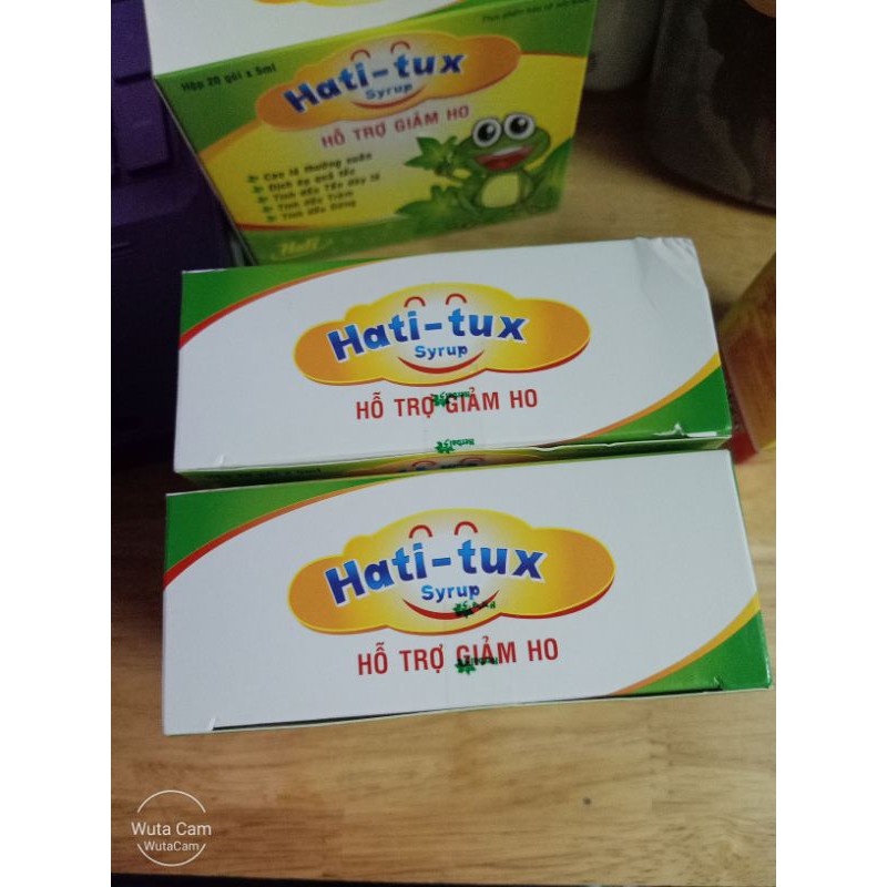 Hati-Tux Syrup (hộp 20 gói x 5ml)