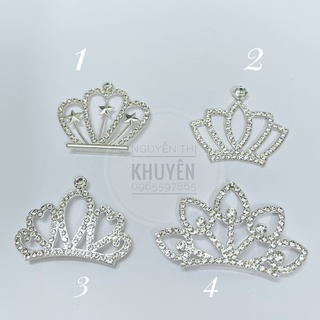 Phụ kiện mạ kim hình vương miện