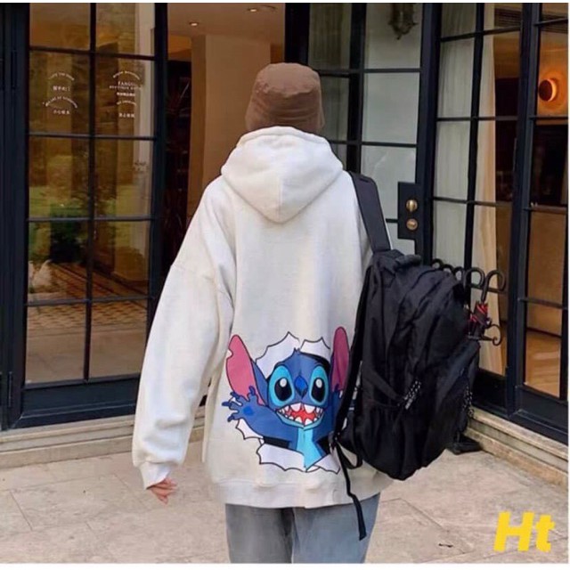 [ HÀNG HOT ] Áo hoodie Stich vỡ