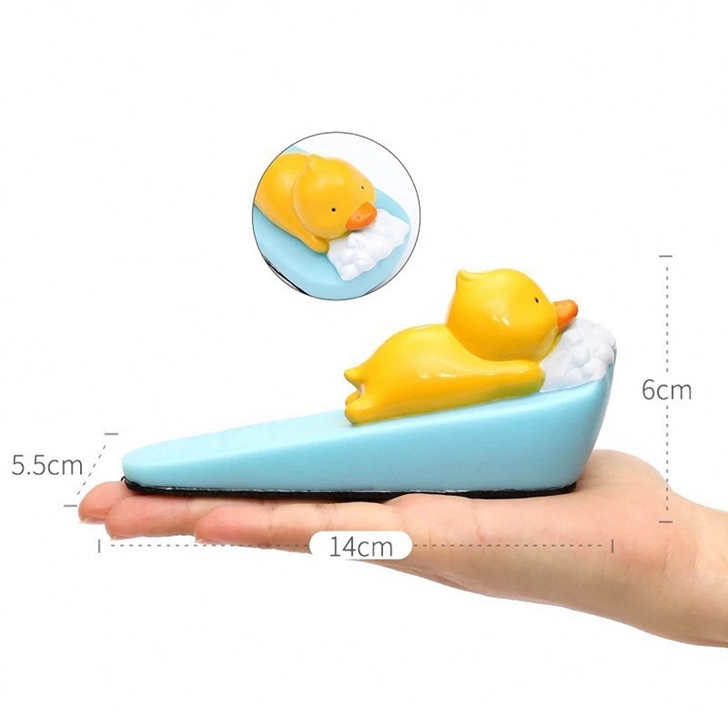 Dụng Cụ Chặn Cửa Chống Va Đập Họa Tiết Hoạt Hình Dễ Thương