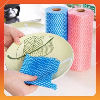 Cuộn 50 giấy vải không dệt đa năng tái sử dụng