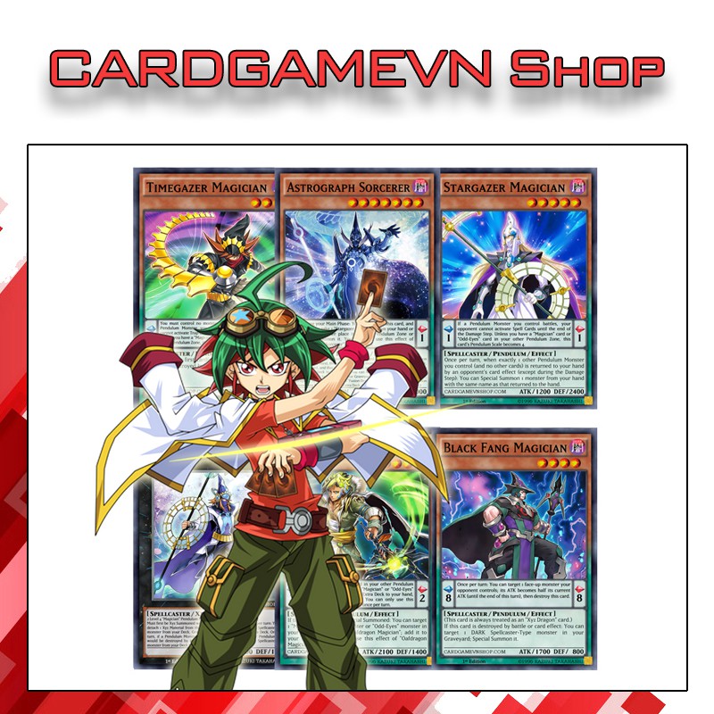Bộ Bài Yugioh Magician Pendulum 54 lá - HT1