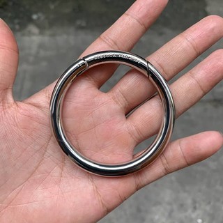 Móc Khóa Tròn Inox