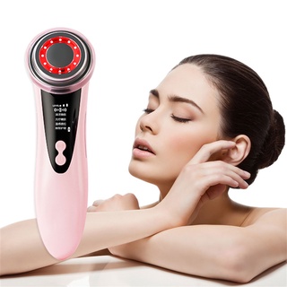 Máy massage salorie sử dụng nhiệt làm săn chắc da mặt ems led photon