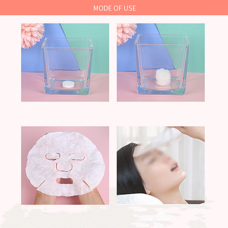 1pcs Mặt nạ giấy nén siêu mỏng dùng một lần chăm sóc dưỡng ẩm da mặt | BigBuy360 - bigbuy360.vn