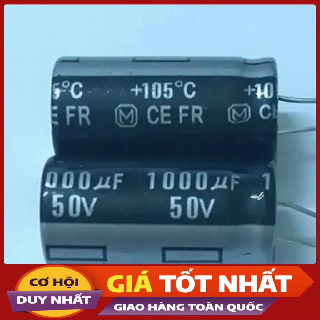 10 chiếc Tụ hoá 1000m-50v