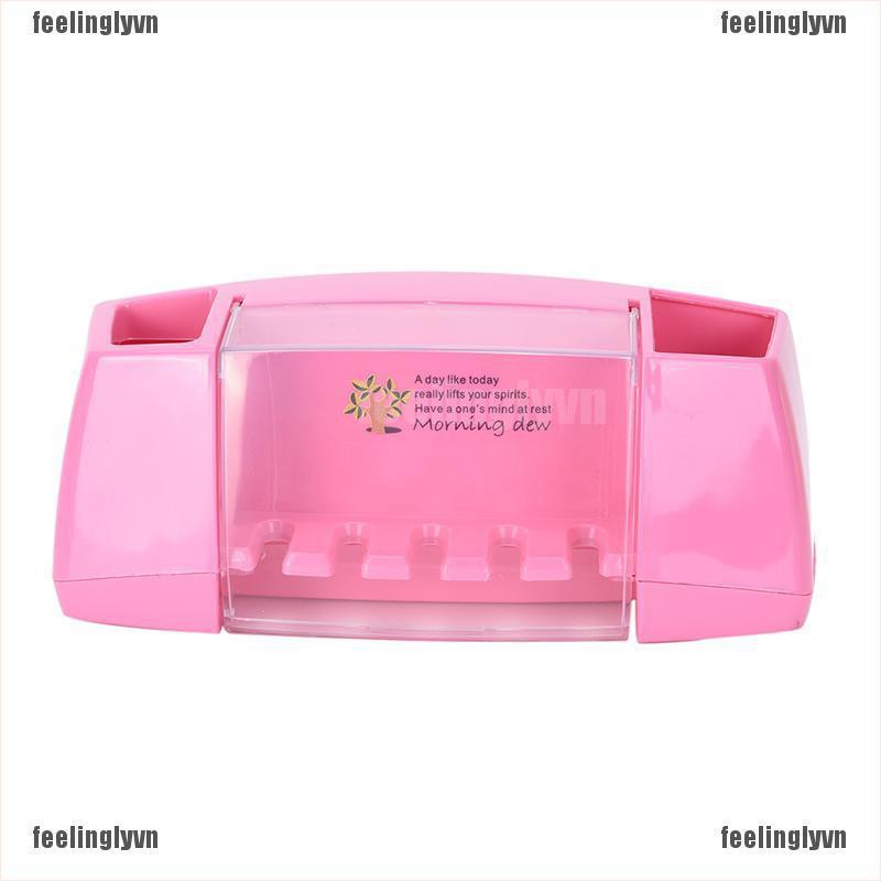 ❤TOP❤ Dụng cụ đựng bàn chải đánh răng gắn tường tiện lợi ❤YO