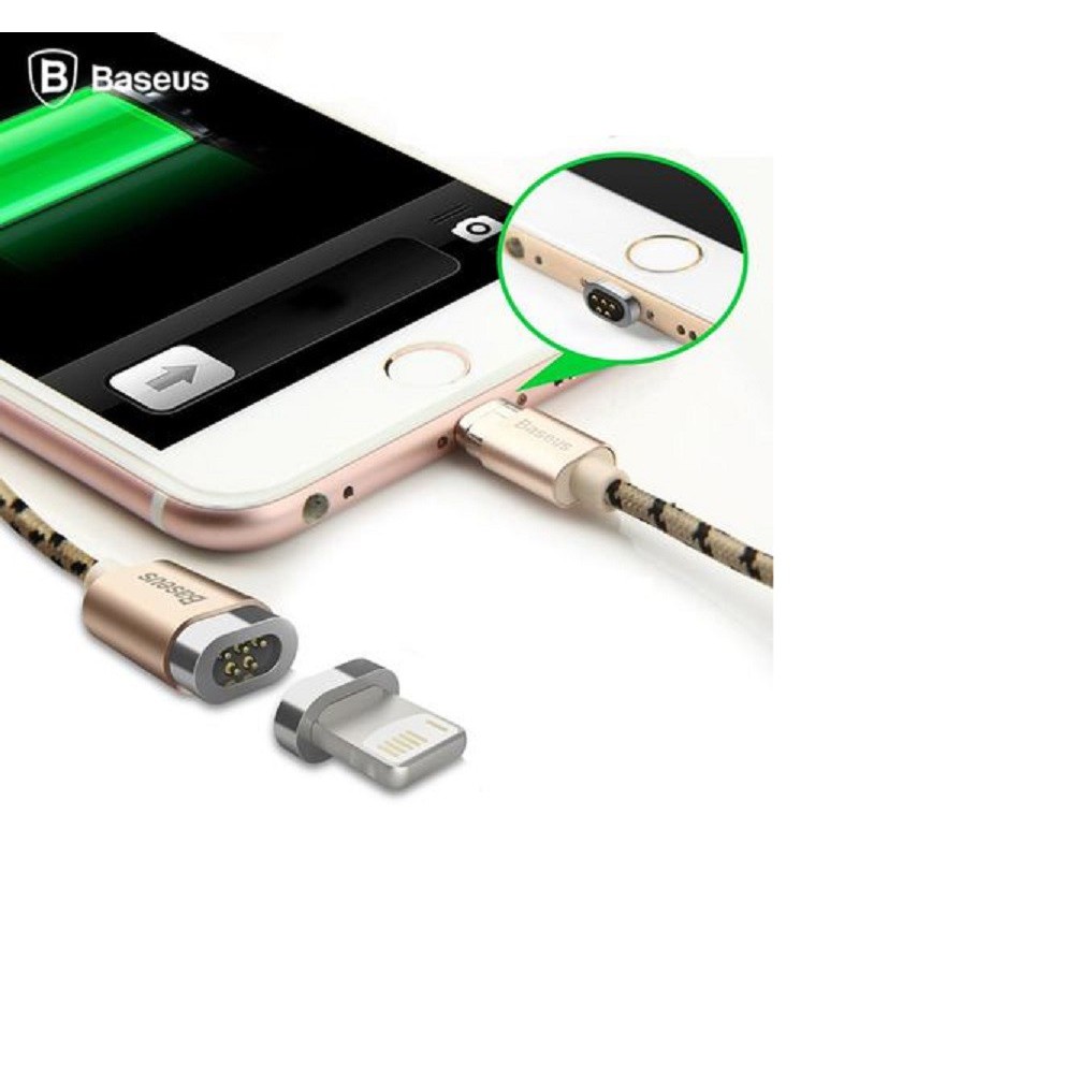 Cáp sạc Iphone Lightning từ tính hít nam châm hiệu Baseus - Phụ Kiện Chi Hà