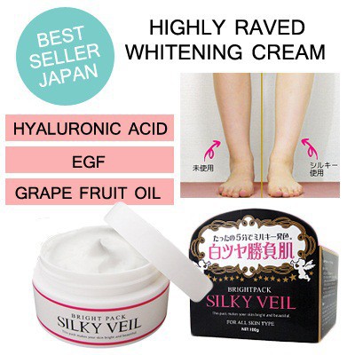 Kem Làm Trắng Toàn Thân Silky Veil Nhật Bản | BigBuy360 - bigbuy360.vn