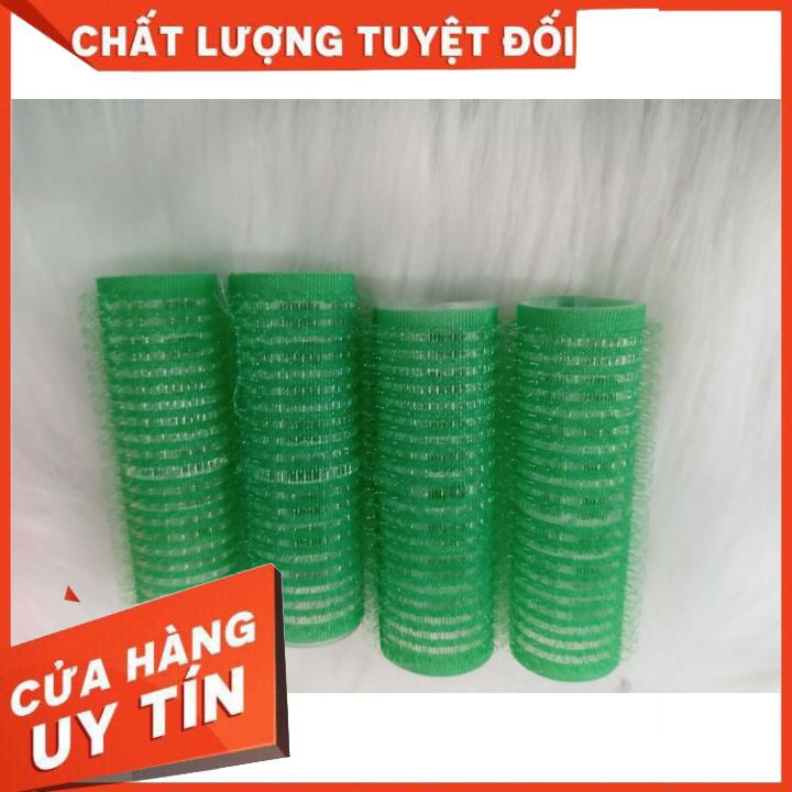 Ống lô dính trục lông quấn tóc tạo độ phồng tại nhà size lớn nhỏ tiện dụng ,xinh xắn tạo kiểu cho tóc xoăn