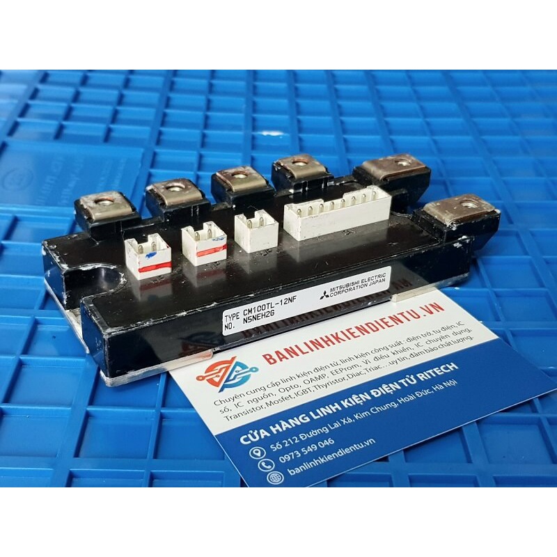 CM100TL-12NF Module IGBT Mitsubishi 100A 600V (Tháo máy)