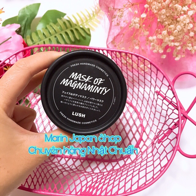 (Order Nhật,date 2-3 tháng)Mặt nạ tươi Lush Mask of Magnaminty 125g