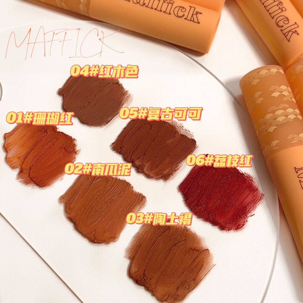 [Hàng mới về] Son lì mềm mịn như nhung chống thấm nước và lâu trôi