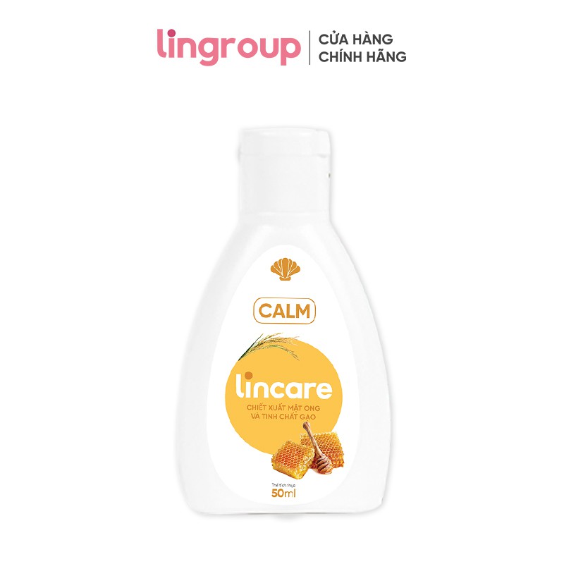 Dung dịch vệ sinh phụ nữ và cốc nguyệt san Lincare Calm Chiết xuất mật ong (Gel, 50ml)